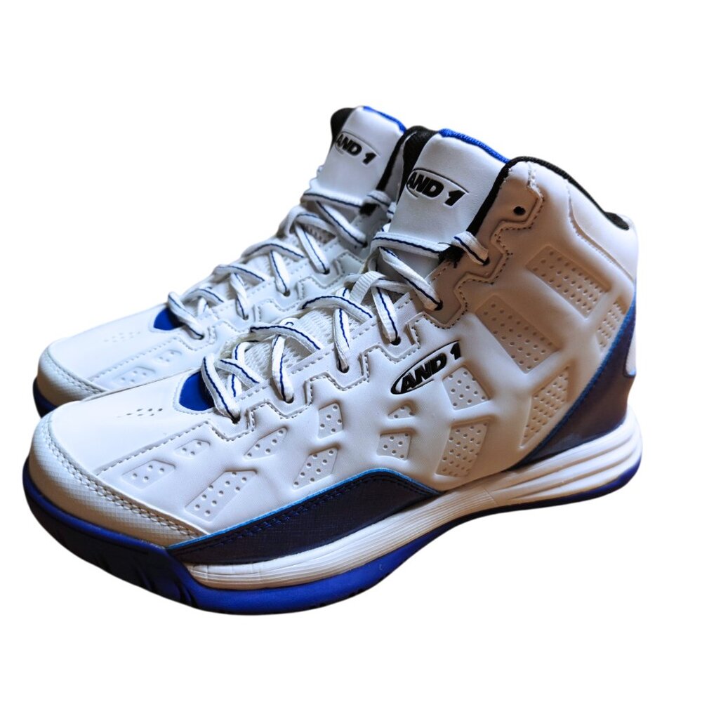 And1 Men's Show Out Basketball Mid Top Size 6 / EU 38.5 Shoes D3001BWMB